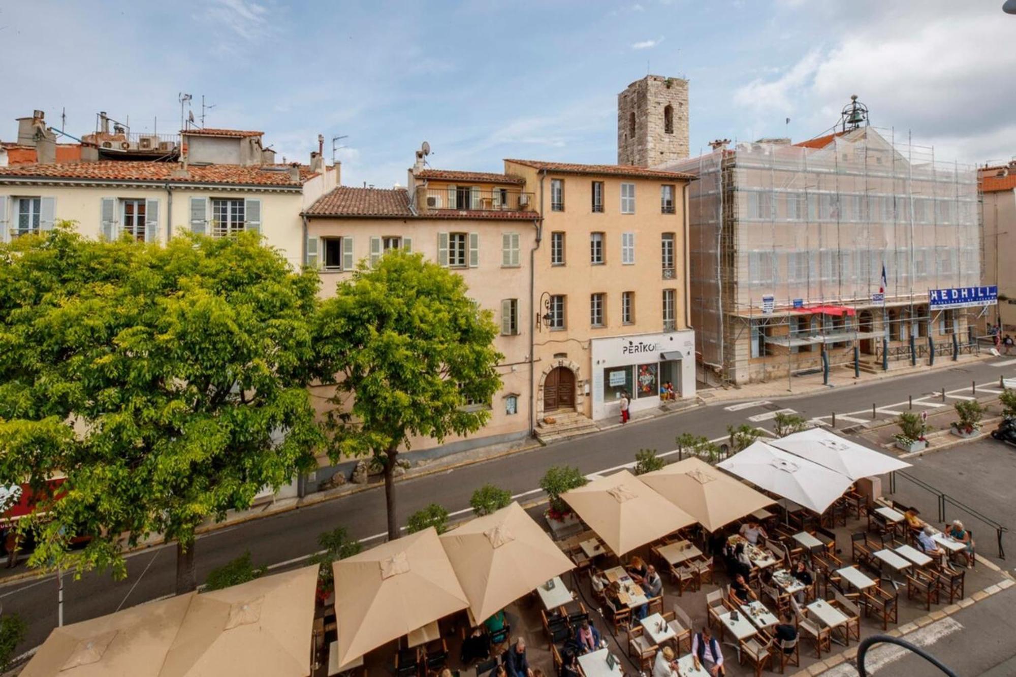 06M - Old Antibes Beautiful Duplex Terrace With Sea View Leilighet Eksteriør bilde