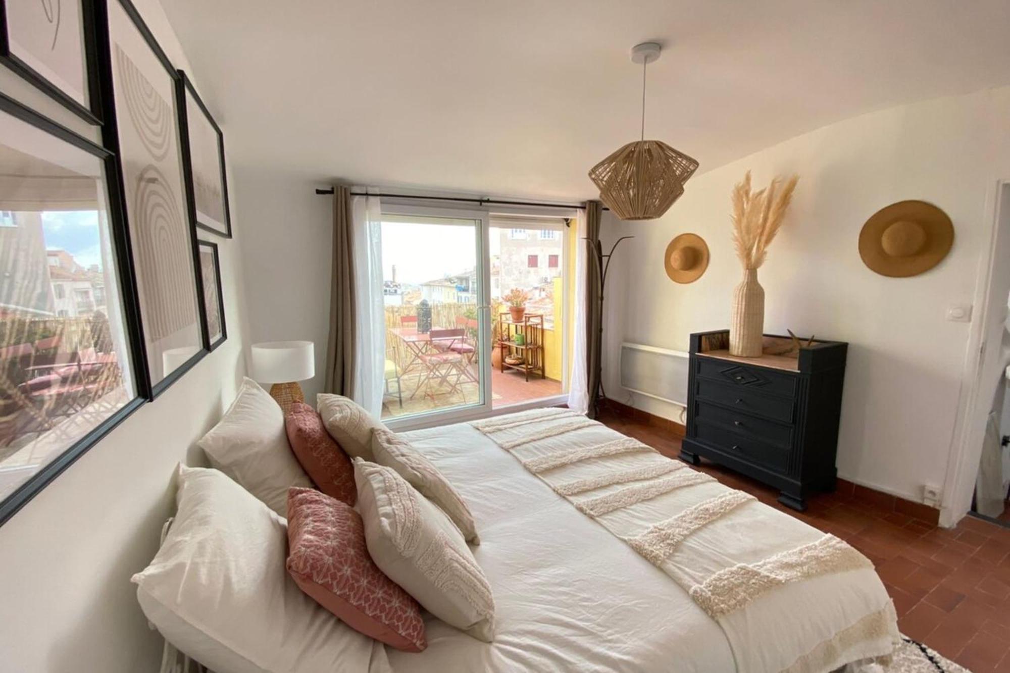 06M - Old Antibes Beautiful Duplex Terrace With Sea View Leilighet Eksteriør bilde