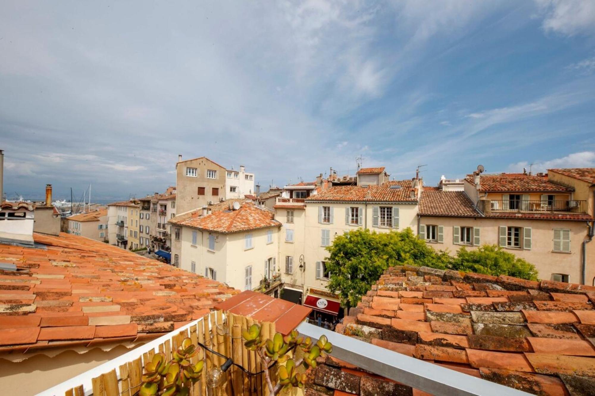 06M - Old Antibes Beautiful Duplex Terrace With Sea View Leilighet Eksteriør bilde