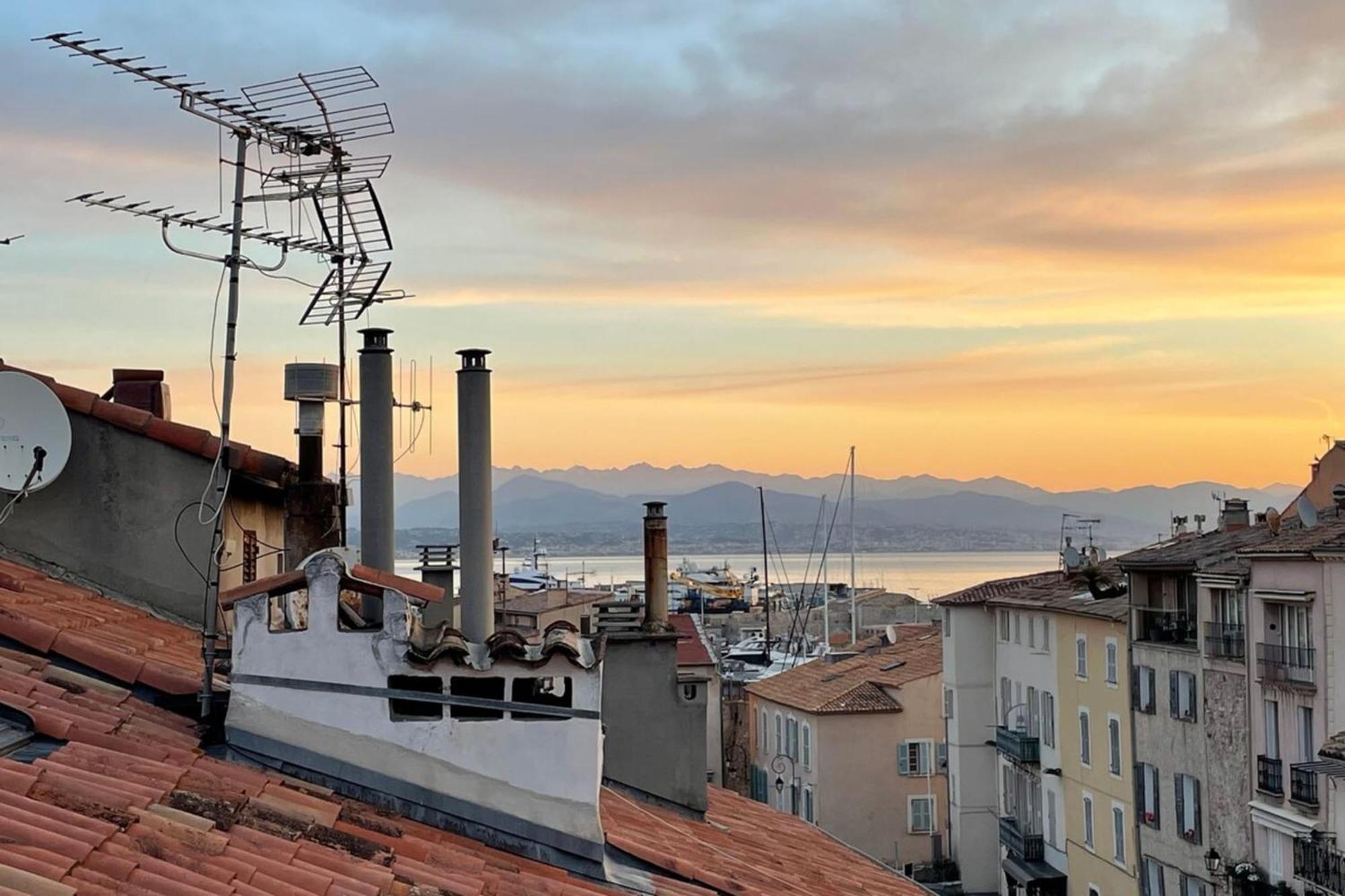 06M - Old Antibes Beautiful Duplex Terrace With Sea View Leilighet Eksteriør bilde
