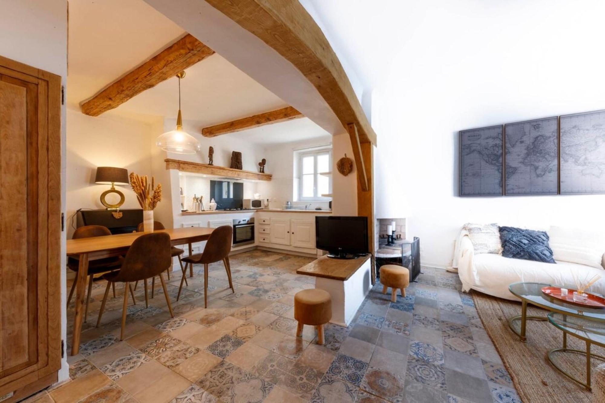 06M - Old Antibes Beautiful Duplex Terrace With Sea View Leilighet Eksteriør bilde