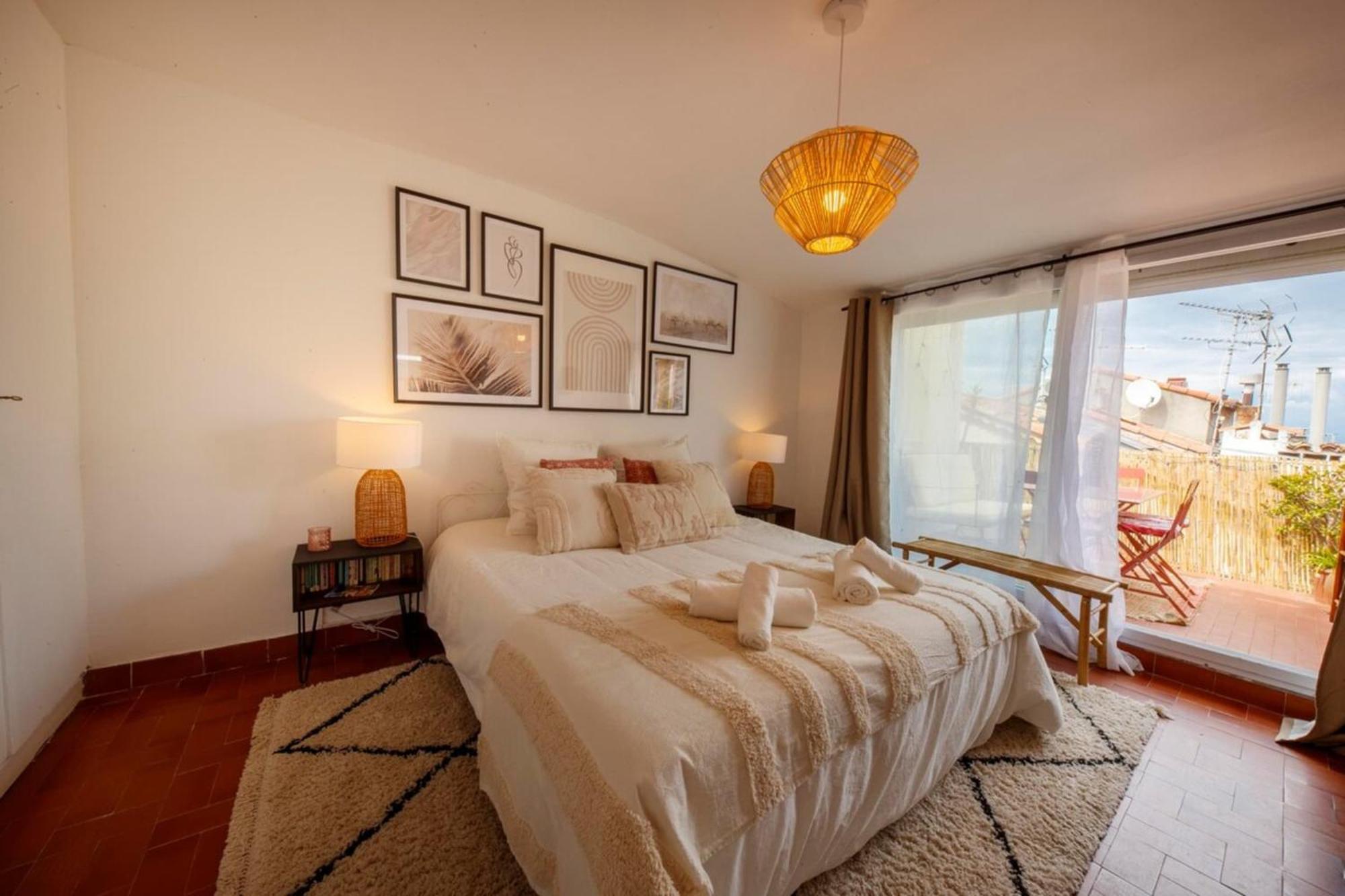06M - Old Antibes Beautiful Duplex Terrace With Sea View Leilighet Eksteriør bilde