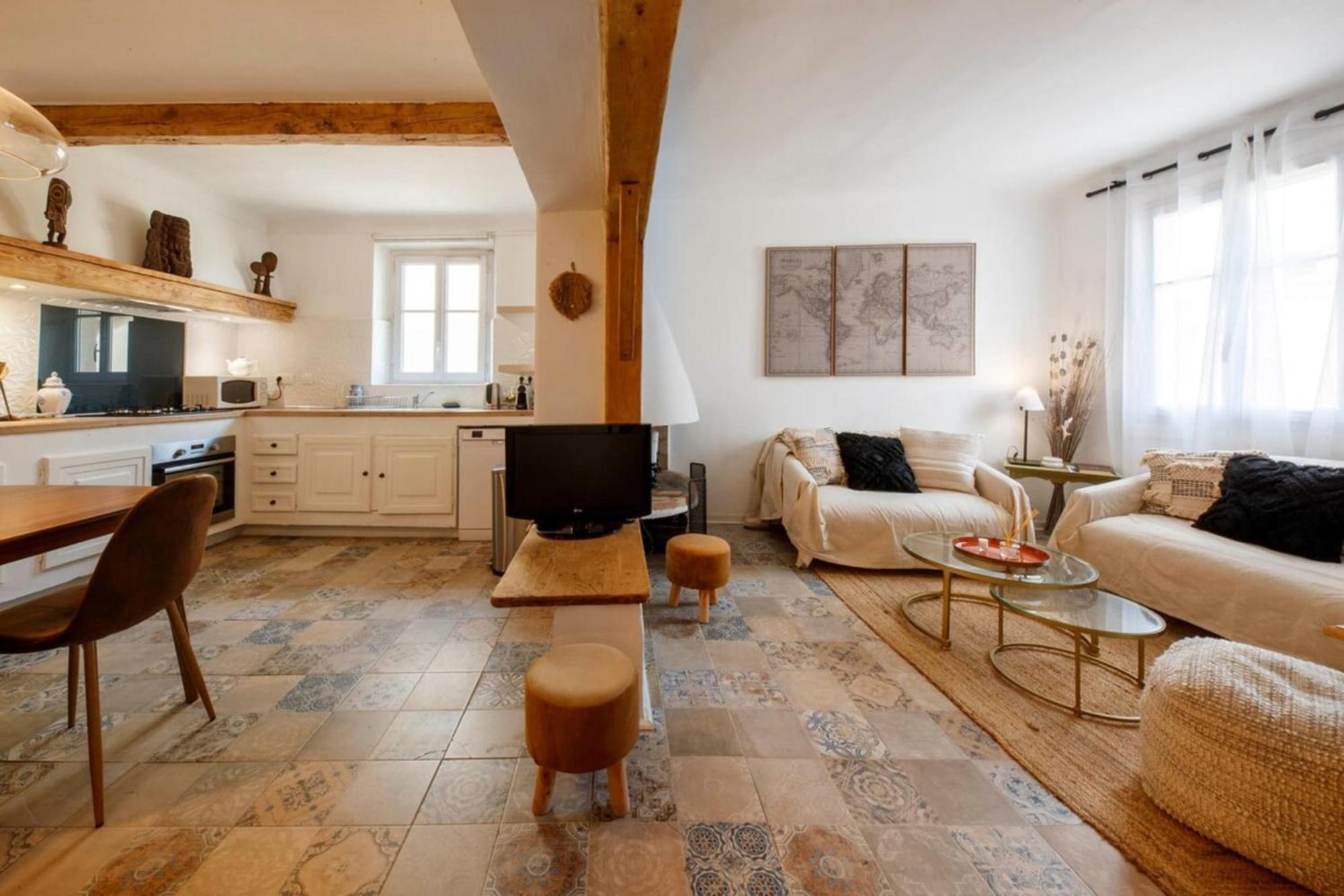 06M - Old Antibes Beautiful Duplex Terrace With Sea View Leilighet Eksteriør bilde